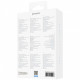  Мережевий зарядний пристрій Proove Pocket GaN 45W Type-C+USB White (WCPG45110002)