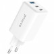  Мережевий зарядний пристрій Proove Pocket GaN 65W (2Type-C + USB) White (WCPG65121202)