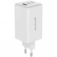 Мережевий зарядний пристрій Proove Pocket GaN Max 100W (2Type-C + USB) White (WCPG10012202)