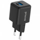  Мережевий зарядний пристрій Proove Pocket GaN Plus 25W Type-C+USB Black (WCPG25111201)