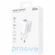  Мережевий зарядний пристрій Proove Pocket GaN Plus 25W Type-C+USB White (WCPG25111202)