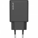  Мережевий зарядний пристрій Proove Slender 45W Type-C+USB Black (WCSL45110001)
