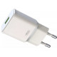  Мережевий зарядний пристрій XO L92D QC30 18W Lightning Cable