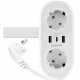  Мережевий фільтр Proove Supercoil 20W (2xAC + Type-C + 2xSB) 15m White (PSPS25002102)