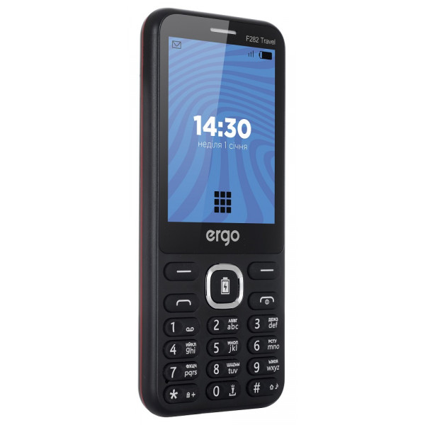  Мобильный телефон Ergo F282 Dual Sim Black