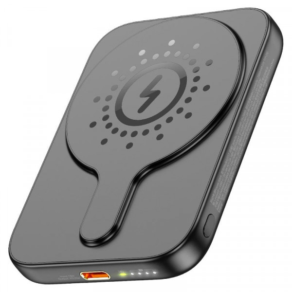  Мобільний Power Bank Hoco J117 5000mAh MagSafe Black
