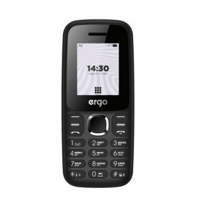  Мобильный телефон Ergo B184 Dual Sim Black