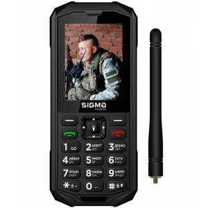  Мобільний телефон Sigma mobile X-treme PA68 Black (4827798466612)