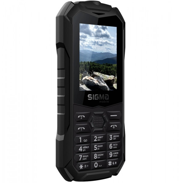  Мобільний телефон Sigma mobile X-treme PV68 Black (4827798738214)
