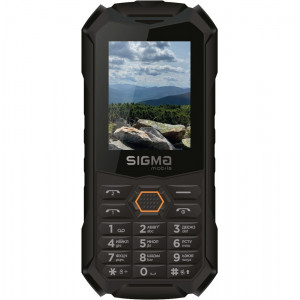  Мобільний телефон Sigma mobile X-treme PV68 Black/Orange (4827798738221)