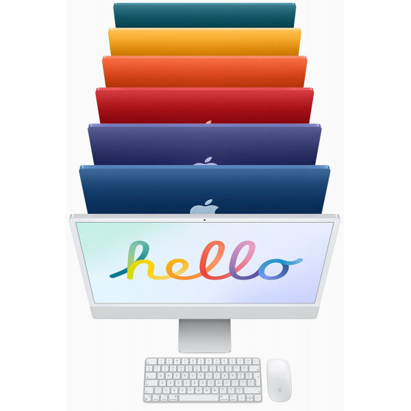  Моноблок Apple iMac 24 Retina 45K 256GB 8GPU Silver 2021