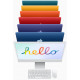  Моноблок Apple iMac 24 Retina 45K 256GB 8GPU Silver 2021