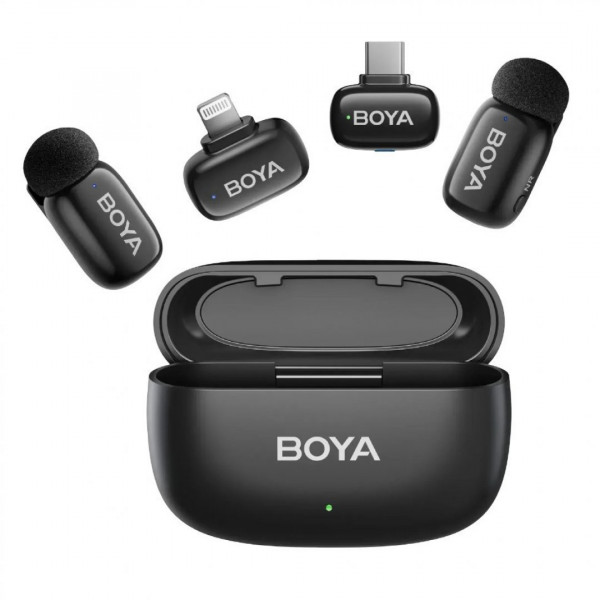  Мікрофон Boya Mini Lightning + Type-C
