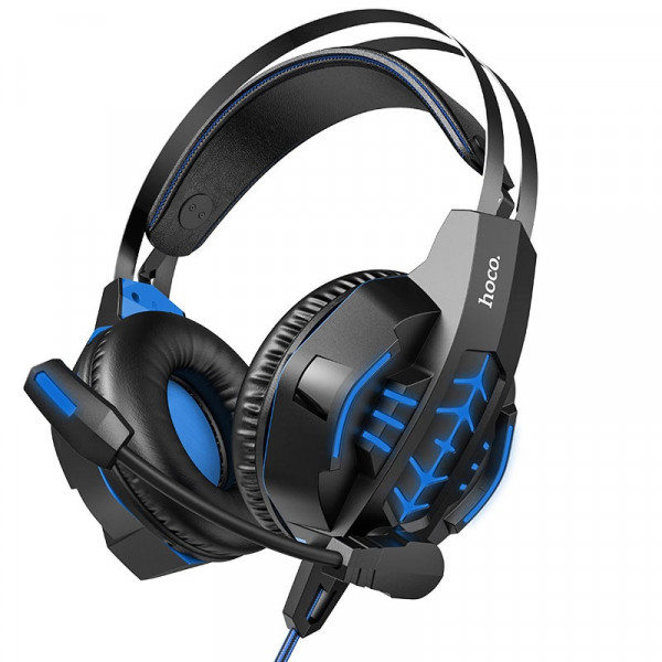  Навушники накладні Hoco W102 Cool Tour Gaming Headphones Blue
