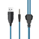  Навушники накладні Hoco W105 Joyful Gaming Headphones Blue