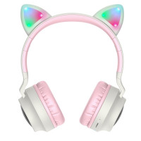 Наушники Hoco W27 Cat Ear Wireless Headphones Gray