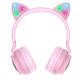  Навушники накладні Hoco W27 Cat Ear Wireless Headphones Pink