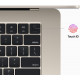  Ноутбук APPLE MacBook Air 153 M2 8/512GB 2023 Starlight
