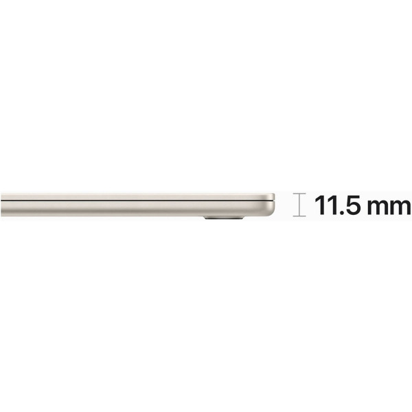  Ноутбук APPLE MacBook Air 153 M2 8/512GB 2023 Starlight
