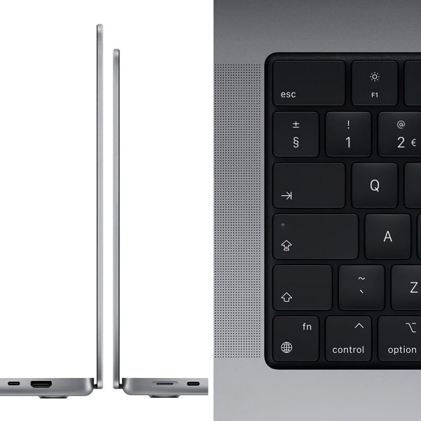  Ноутбук APPLE MacBook Pro 16 M1 MAX 1TB 2021 Space Grey MK1A3