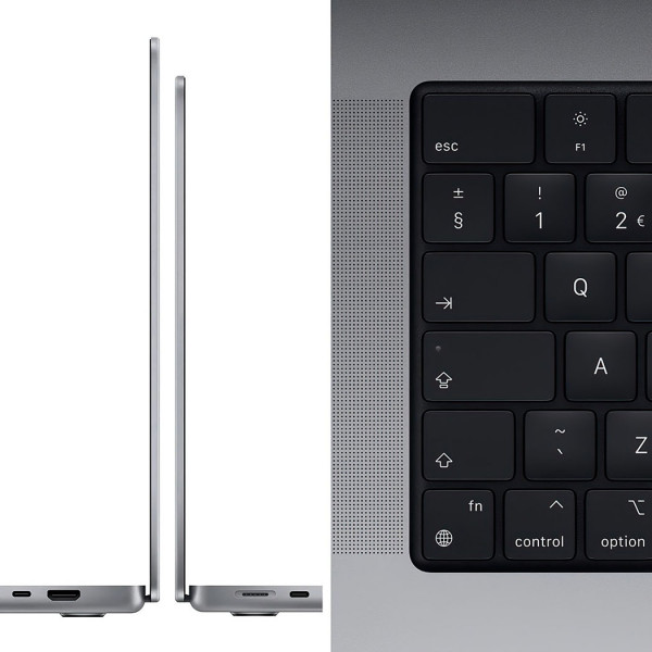  Ноутбук APPLE MacBook Pro 16 M1 PRO 1TB Space Grey MK193