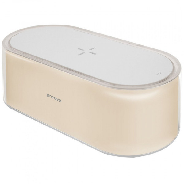  Нічник з бездротовою зарядкою Proove Multicolor Glow 1200mAh White (PLGM00102002)