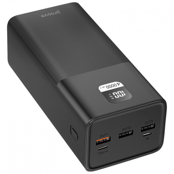  Павербанк Proove Giant Lite 225W 40000mAh Black (PBGI20312201)