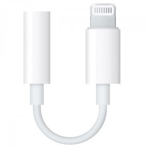  Перехідник Apple Lightning to 35mm Headphone Jack Adapter (MMX62ZM/A)