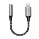  Перехідник AUX Proove SoundMesh Lightning to 35mm Gray (ACSM00005101)