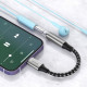  Перехідник AUX Proove SoundMesh Lightning to 35mm Gray (ACSM00005101)