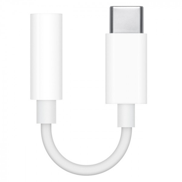  Перехідник Apple USB-C to 35mm Headphone Jack Adapter (MU7E2ZM/A)