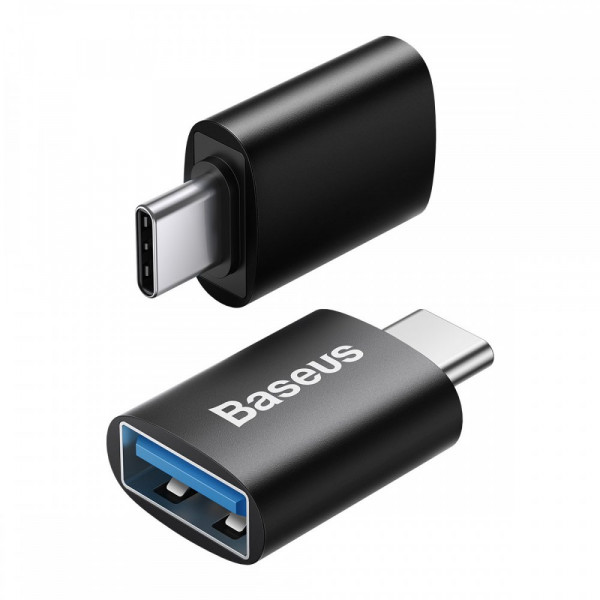  Переходник Baseus Ingenuity Series Mini OTG Type-C to USB 31 Black