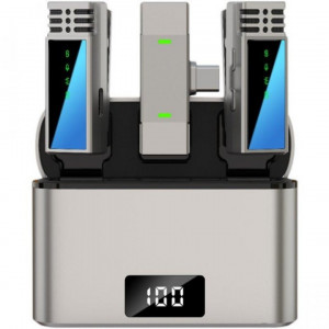  Петличний мікрофон бездротовий Gelius GP-LM15 Type-C Titan