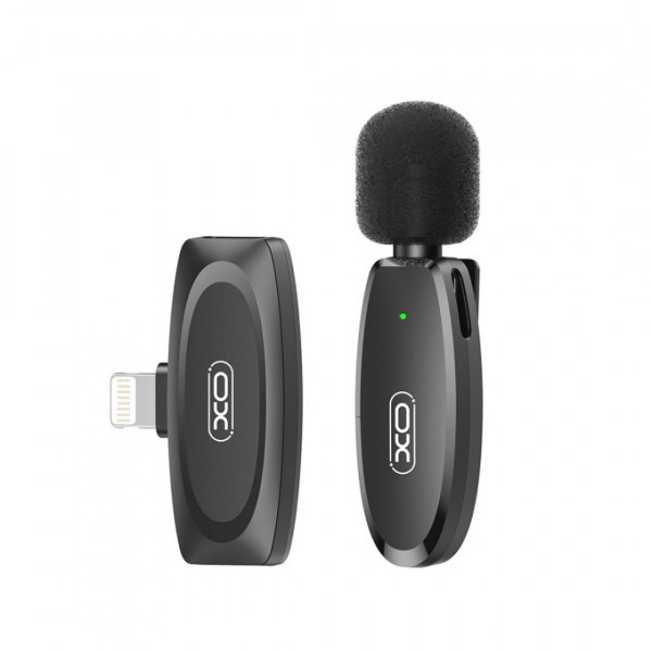  Петличний мікрофон бездротовий XO MKF08B Lightning