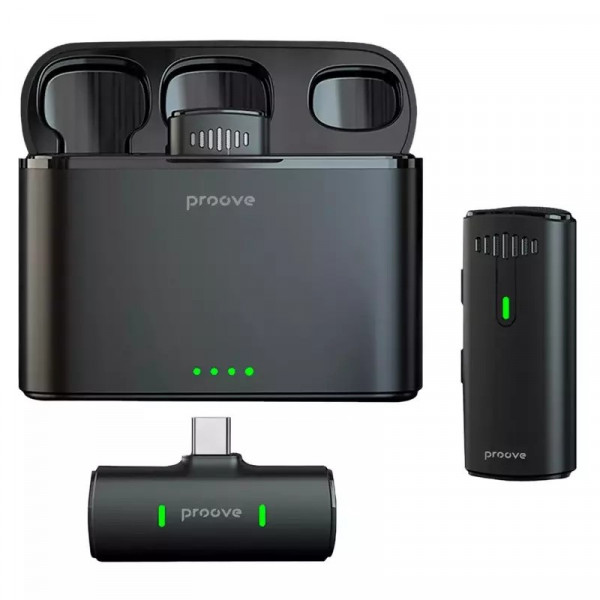  Петличный микрофон беспроводной Proove Demo Type-C (PMDM00010202)