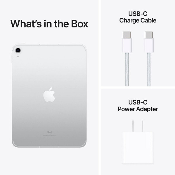  Планшет Apple iPad 109 Wi-Fi + Cellular 256Gb Silver