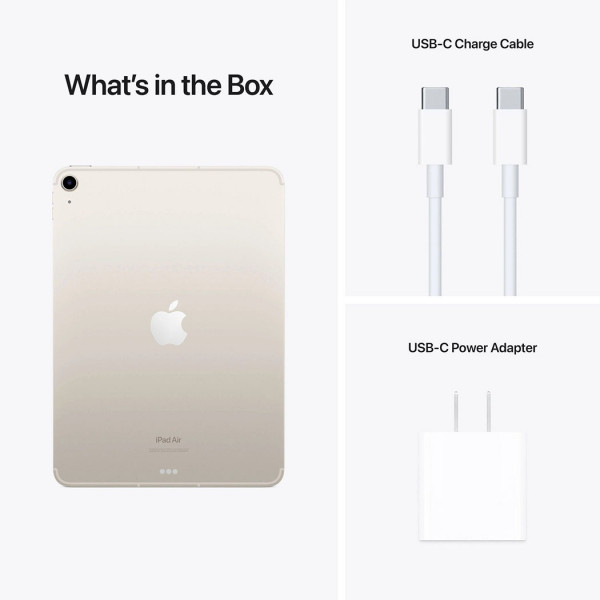 Планшет Apple iPad Air 109 Wi-Fi + Cellular 256Gb Starlight