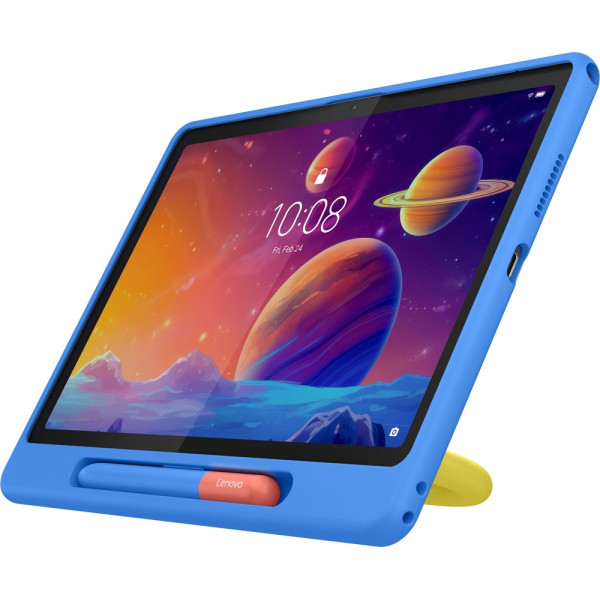  Планшет Lenovo Tab 4/128GB LTE Luna Grey + Kids Bumper  Pen (ZAEJ0129UA)