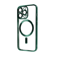 Прозорий чохол Chrome Case MagSafe для iPhone 14 Pro Max Green