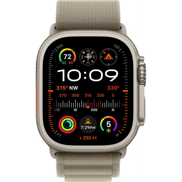  Ремінець Apple для 49mm Olive Alpine Loop Medium