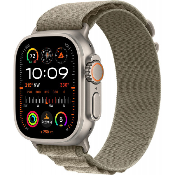  Ремінець Apple для 49mm Olive Alpine Loop Medium
