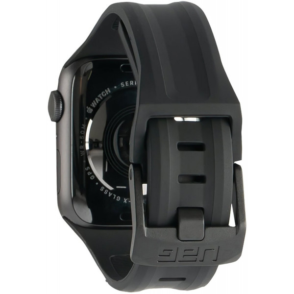  Ремінець UAG для Apple Watch 41/40/38 Scout Strap, Black