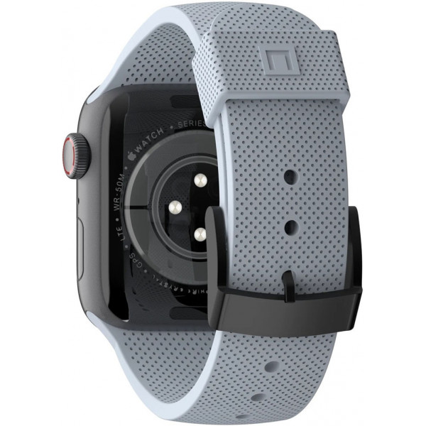  Ремінець UAG для Apple Watch 44/42 Dot Silicone Soft Blue