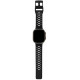  Ремінець UAG для Apple Watch Ultra 49/45/44/42mm Civilian Silicone, Graphite/Black