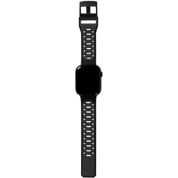  Ремінець UAG для Apple Watch Ultra 49/45/44/42mm Civilian Silicone, Graphite/Black