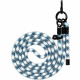  Ремінець для телефона Proove Twist Check Cross-Body Strap Black/Blue (PSBSUNCC1560)