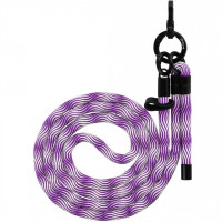 Ремешок для телефона Proove Twist Spiral Cross-Body Strap Purple/White (PSBSUNSP1551)