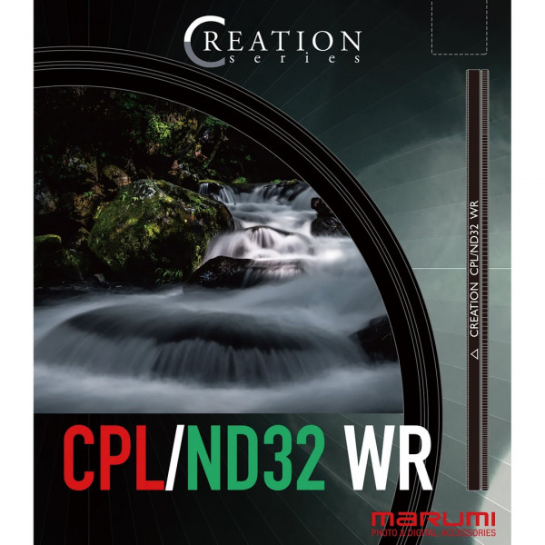  Світлофільтр поляризаційний/нейтрально-сірий Marumi CREATION C-PL/ND32 77 мм