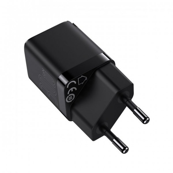  Сетевое зарядное устройство Baseus GaN3 Fast Charger 30W 1 Type-C Black