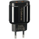  Сетевое зарядное устройство Gelius Avangard GP-HC06 2USB 24A 12W + кабель Lightning Black